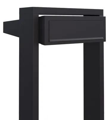 Produktbild von Standbriefkasten Stairs in Schwarz