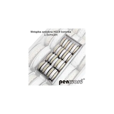 Obrázek produktu pro Wstążka ozdobna koronka 15mmx3m (28szt)