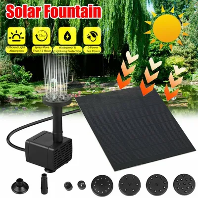 Produktbild von Solarbrunnenpumpe für Gartenbrunnen – Effiziente Solarteichpumpe