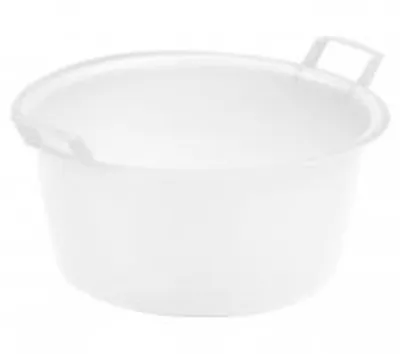 Produktbild von Runde Waschschüssel aus Polyethylen, 45 cm, weiß