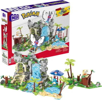 Produktbild von Mega Construx Pokémon Dschungel Bauset, Konstruktions-Spielzeug