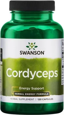 Productafbeelding van Swanson Cordyceps 600 mg 120 capsules BI7039