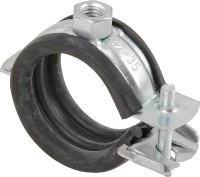 Produktbild von 10 Stück - Gelenkrohrschelle 26 mm - 30 mm M8 GRS plus : 26-30 mm x M8 Größe: 26-30 mm x M8