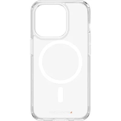Obrázek produktu pro PanzerGlass ® HardCase Transparent w. White MagSafe & D3O® iPhone 15 Pro, Obal, Apple, Apple - iPhone 15 Pro, 15,5 cm (6.1"), Průhledná