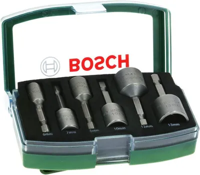 Produktbild von Steckschlüssel-Set, 6-teilig, 50 mm, 6 - 13