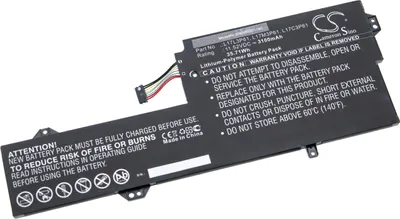Produktbild von vhbw Akku kompatibel mit Lenovo Yoga 720-12IKB-81B5003WSP, 330-11IGM, 520-12, 520 12, 720-12IKB, 720-12 Notebook (3100 mAh, 11,52 V, Li-Polymer)