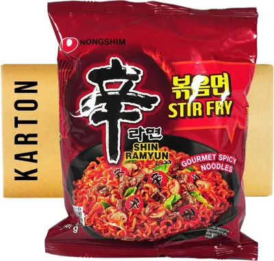 Produktbild von Nong Shim Ramen Shin Ramyun Stir Fry süss scharf 20x131g