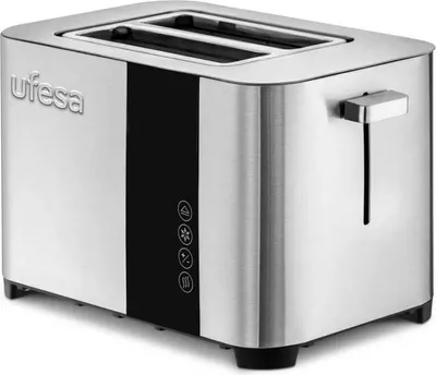 Zdjęcie produktu dla Ufesa 71305542, 2 kaw., Czarny, Stal nierdzewna, Stal nierdzewna, Przyciski, Poziom, LCD, 850 W