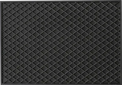 Produktbild von 1x Gummi Wabenmatte 53x37cm HP 16537 530 x 370 x 10 mm Fußmatte
