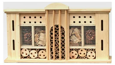 Produktbild von Insektenhotel Villa zum Aufhängen - ca. 50 x 12,5 x 28 cm