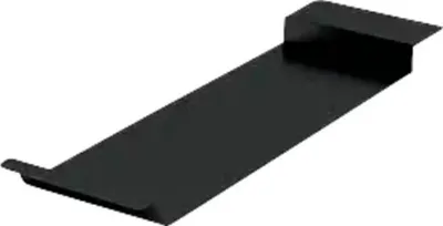 Produktbild von Ablage für Waschbecken Devo Viva 2.0 BxHxT 35x2x12 cm schwarz matt