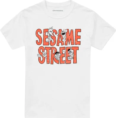 Produktbild von Sesame Street - T-Shirt für Herren/Damen Uni TV28300 (3XL) (Weiß)
