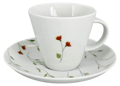 Zdjęcie produktu dla Filiżanka ze spodkiem Botanic, 100 ml
