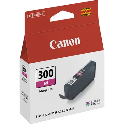 Image de Canon PFI-300 M - Magenta - Original - Réservoir d'encre - pour imagePROGRAF PRO-300