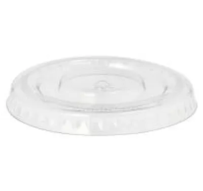 Produktbild von 1000 Deckel für Portionsbecher PET rund Ø 6 cm
