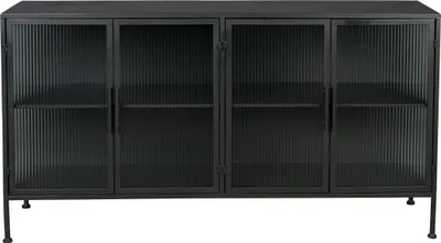 Produktbild von Dutchbone Boli Low Metal Sideboard Black