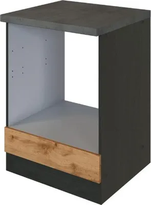 Produktbild von Held Möbel Herdumbauschrank Sorrento BxTxH 60 x 60 x 86 cm eiche hell matt zerlegt 480.6282