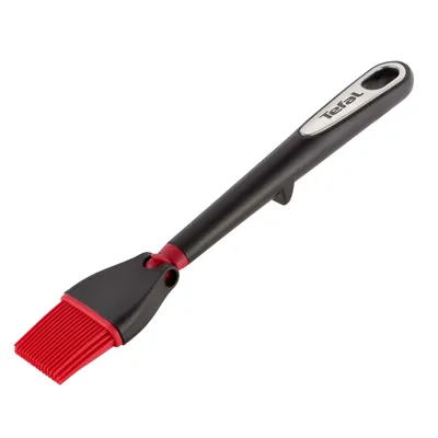 Produktbild von Tefal INGENIO SILIKON-BACKPINSEL, Flachpinsel, Schwarz, Rot, Kunststoff, China, 72 Stück(e), 720 Stück(e)