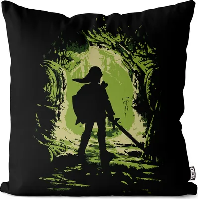 Produktbild von VOID Link Explorer Kissenbezug Kissenhülle Polyester wasserfest Outdoor Indoor hyrule gamer switch