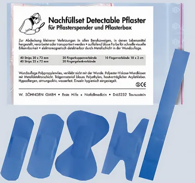 Produktbild von SÖHNGEN Nachfüllset für Pflasterspender "detectable"