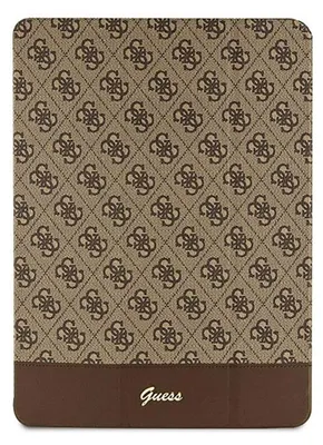 Immagine prodotto di Guess Gufcp12Ps4Sgw Ipad Pro 12.9Brązowy/Brown 4G Stripe Allover