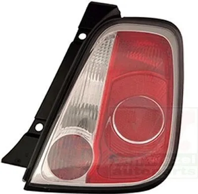 Produktbild von VAN WEZEL Rückleuchte Heckleuchte Rechts für FIAT 500 (312) für ABARTH 500 / 595 / 695 Schrägheck (312)