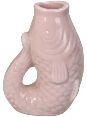 Obrázok produktu pre HD Collection, váza, keramika, ružová, 8x5,5x11,3 cm
