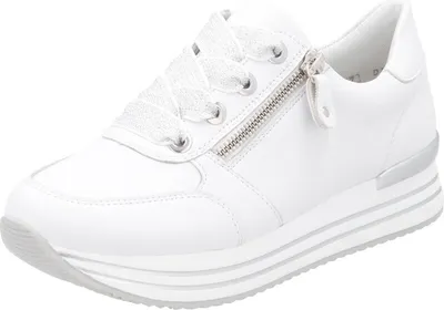 Produktbild von Remonte Sneaker - Weiss Glattleder : Normal : 43 Größe: 43 Weite: Normal