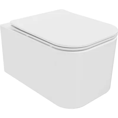 Obrázok produktu pre Mexen Elis WC misa Rimless s pomaly padajúcim sedátkom, duroplast, biela - 30910600