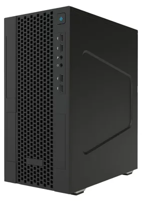 Produktbild von itek SMALLCOM-P, Mini Tower, PC, Schwarz, micro ATX, Mini-ITX, 14 cm, 26 cm