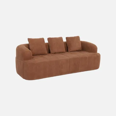 Produktbild von sweeek - 3-Sitzer Sofa mit Stoffbezug
