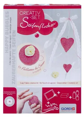 Image de Kit créatif pour fabriquer du savon à partir de flocons de savon