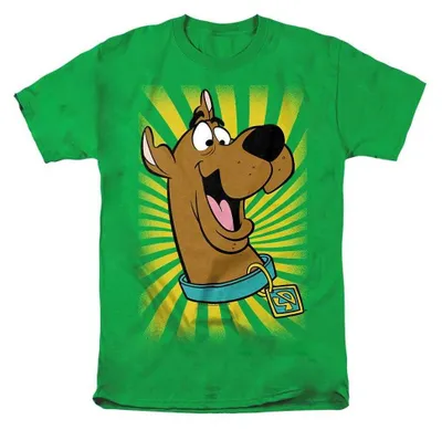 Imagen del producto de Sudadera Scooby Doo, uni, para hombre/mujer, modelo TV37836 (XXL), color amarillo verdoso brillante