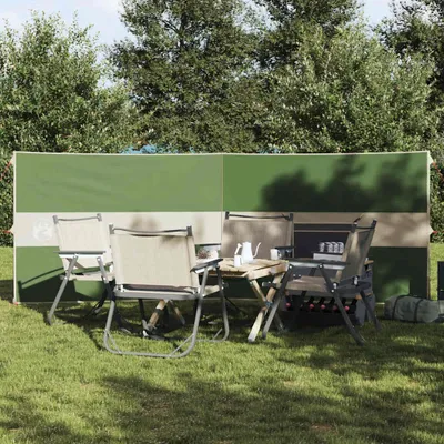 Produktbild von （Robust Möbel）Camping-Windschutz Grün 344x120cm Wasserdicht Promotion401975 - Windschutz