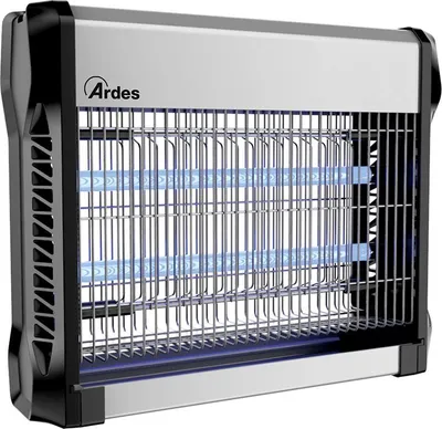 Produktbild von Ardes AR6S16C, Automatisch, Insektenkiller, Schwarz, Silber, 50 m², Flur, 2xG5 T5 BL F8W