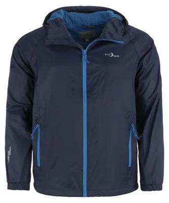 Produktbild von Blue Wave Herren Funktionsjacke Fabian - Outdoor-Jacke Regenjacke Wander- und Fahrradjacke in Marine Größe 4XL