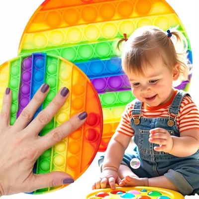 Produktbild von SquishySquishies Pop It XL Sensoryisches Panel Jumbo Motoryk