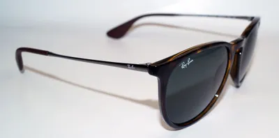 Zdjęcie produktu dla Ray-Ban ERIKA CLASSIC, Dorosły, Uni , Aviator, Tortoise, Soczewki niespolaryzowane, Nylon