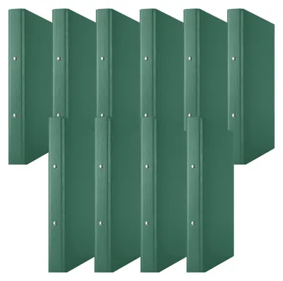 Immagine prodotto di DONAU 3732001PL-06, raccoglitore ad anelli verde, meccanismo a 2 anelli, formato DIN A4, con copertina in cartone