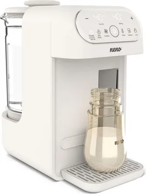 Produktbild von Neno Lago Milchpulver Zubereiter - Baby Wasserkocher & Milchautomat mit Temperaturregelung, Warmhalten und Nachtmodus