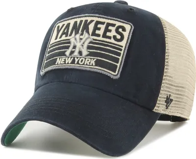 Produktbild von '47 Brand MLB New York Yankees Four Stroke CLEAN UP Cap Vintage Black