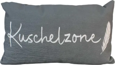 Produktbild von Dekokissen "Kuschelzone" - ca. 53 x 31 cm