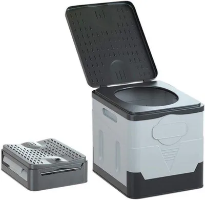 Produktbild von Tragbares Faltbares Campingtoilette - 25 Liter