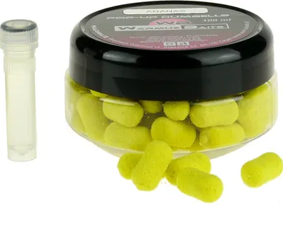 Obrázok produktu pre Dumbells Pop-Up Warmuz Baits Pineapple 10mm + Booster