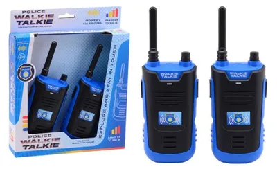 Produktbild von Johntoy walkie talkie Polizei Spielzeug mit 300 Meter Reichweite