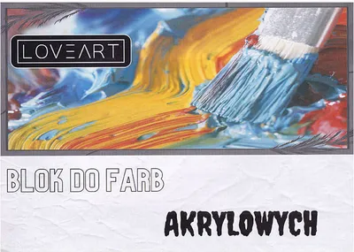 Obrázok produktu pre Akrylová farba Loveart 230g - 190x270mm