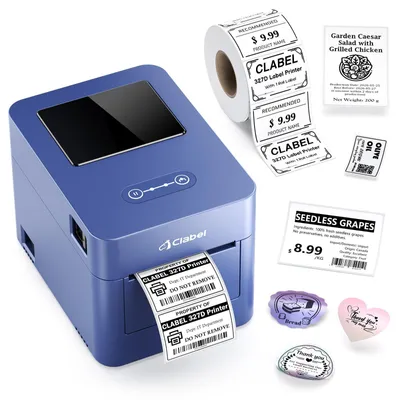 Image de Imprimante d'étiquettes thermique 327D, avec connectivité Bluetooth et USB