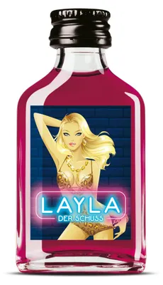Produktbild von Layla Pflaumenlikör 15 % Vol. 20x 20ml