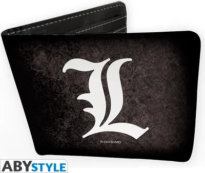 Produktbild von DEATH NOTE - Wallet L symbol - Vinyle