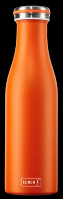 Produktbild von Thermoflasche, Stahl, 0,5 l, orange / Lurch